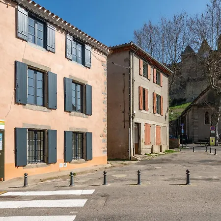 Apartment Les De Laure - L'or Vert, Avec Vue Sur Le Chateau, Parking Prive, Climatisation, Netflix, A 160 M De La Cite Medievale Carcassonne