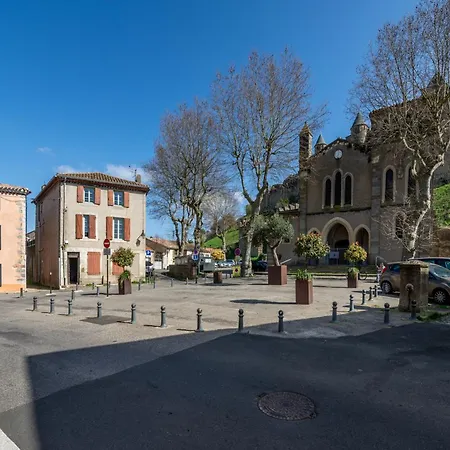 Les De Laure - L'or Vert, Avec Vue Sur Le Chateau, Parking Prive, Climatisation, Netflix, A 160 M De La Cite Medievale Carcassonne