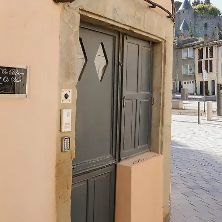 Les De Laure - L'or Vert, Avec Vue Sur Le Château, Parking Privé, Climatisation, Netflix, à 160 M De La Cité Médiévale * Carcassonne